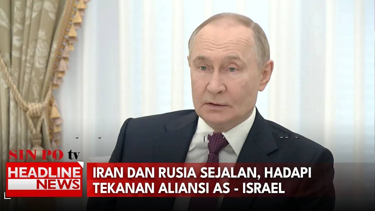 Iran dan Rusia Sejalan, Hadapi Tekanan Aliansi AS–Israel