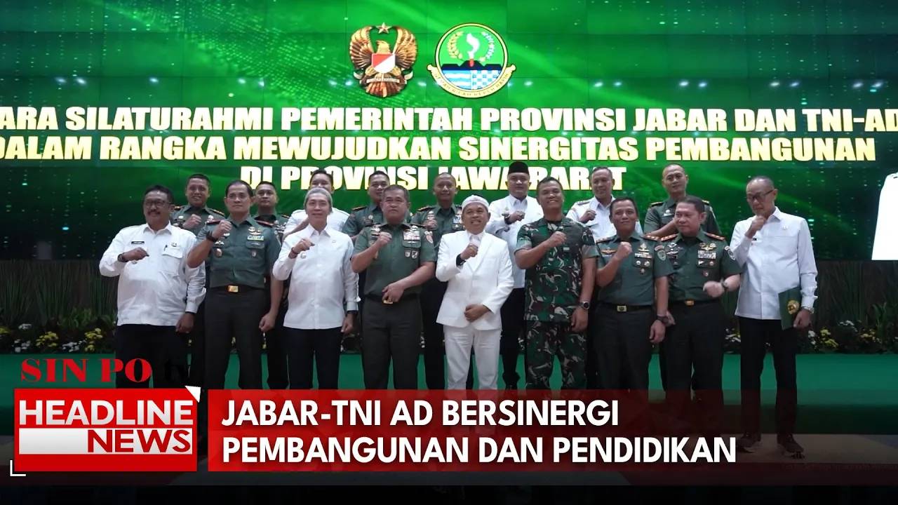 Jabar-TNI AD Bersinergi Pembangunan dan Pendidikan Karakter