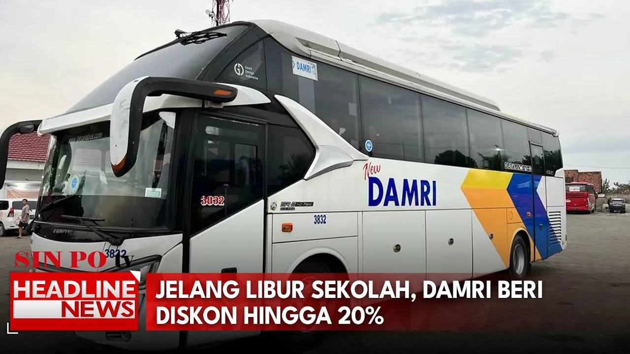 Jelang Libur Sekolah, DAMRI Beri Diskon hingga 20%