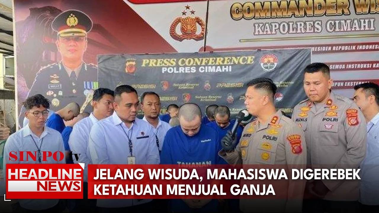 Jelang Wisuda, Mahasiswa Digerebek Ketahuan Menjual Ganja