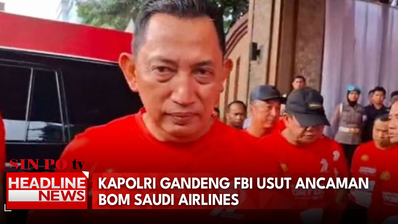 Kapolri Gandeng FBI Usut Ancaman Bom Saudi Airlines