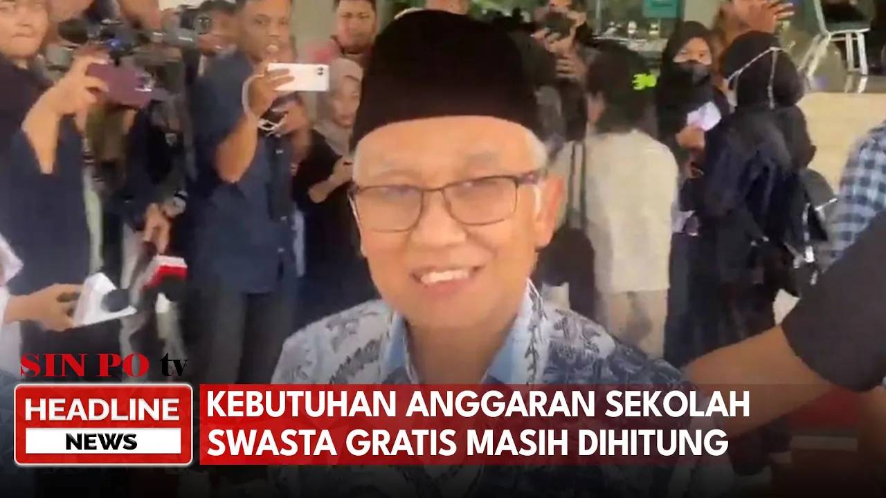 Kebutuhan Anggaran Sekolah Swasta Gratis Masih Dihitung