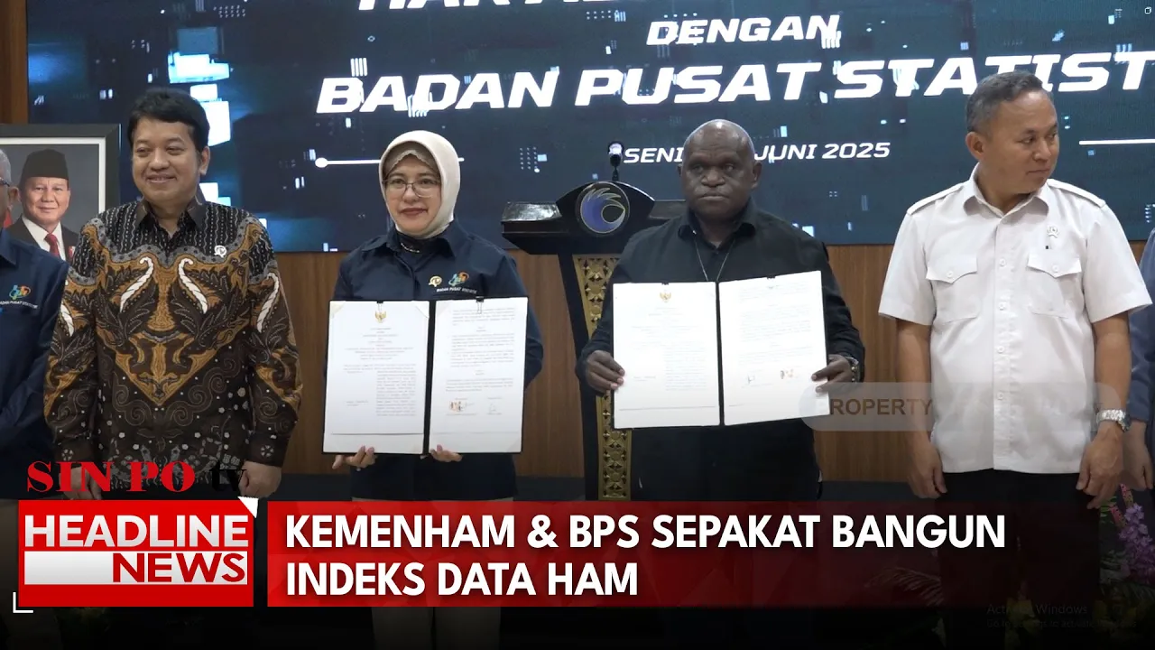Kemenham & BPS Sepakat Bangun Indeks Data HAM