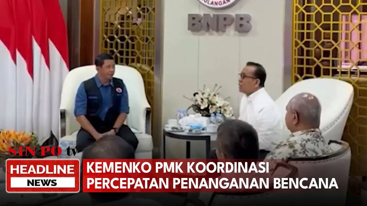 Kemenko PMK Koordinasi Percepatan Penanganan Bencana Di NTT