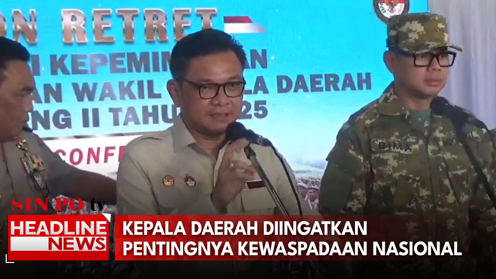 Gubernur Lemhannas Ingatkan Kepala Daerah Pentingnya Kewaspadaan Nasional