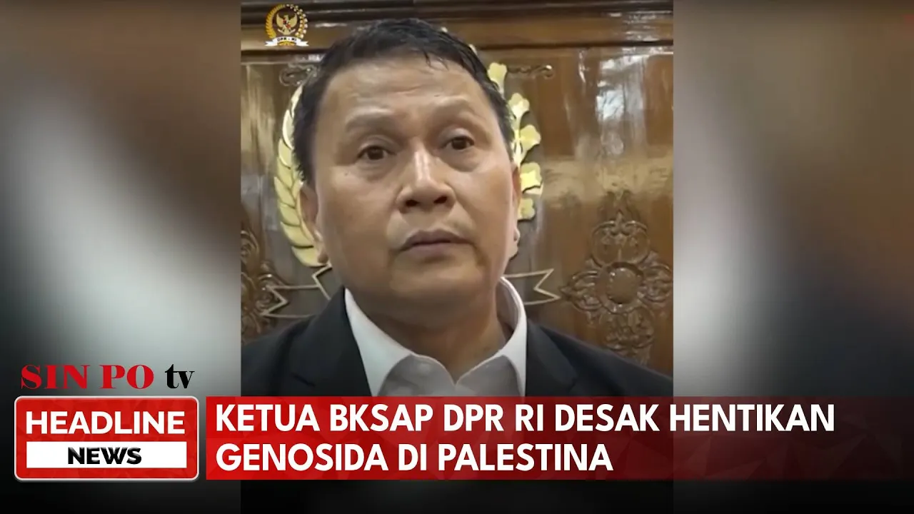 Ketua BKSAP DPR RI Desak Hentikan Genosida di Palestina