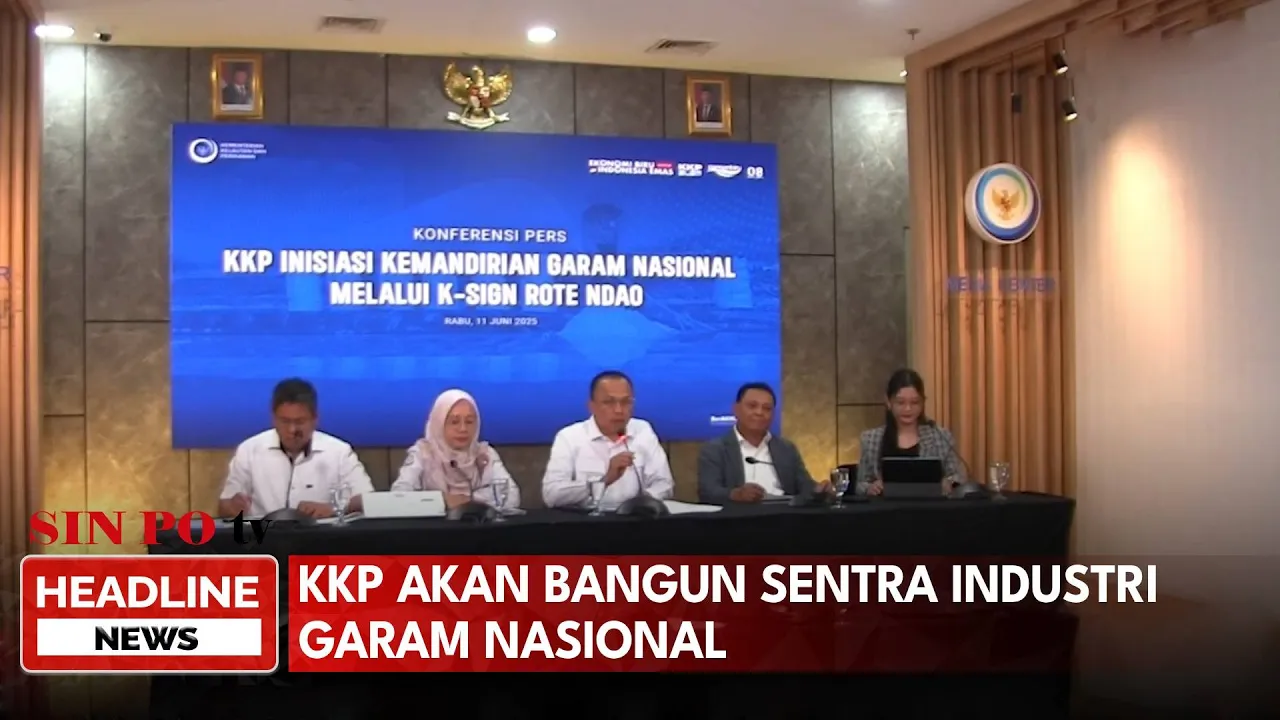 KKP Akan Bangun Sentra Industri Garam Nasional