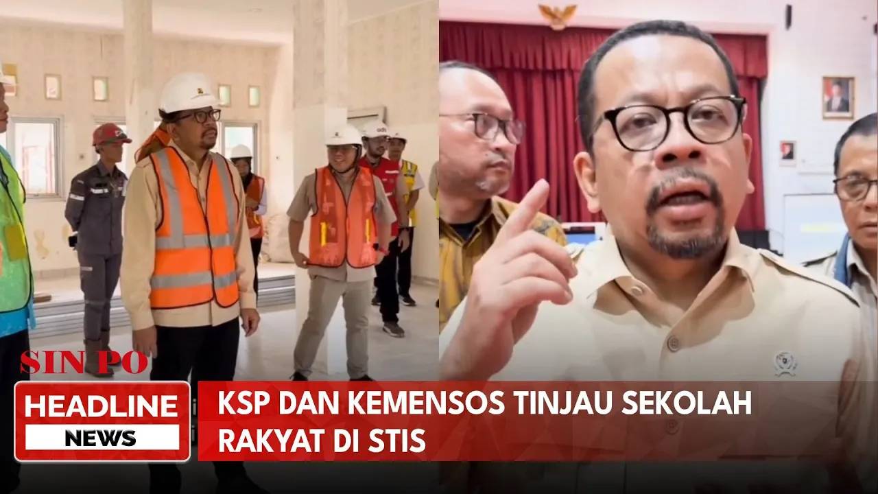 KSP Dan Kemensos Tinjau Sekolah Rakyat Di Sentra Terpadu Inten Suweno (STIS)