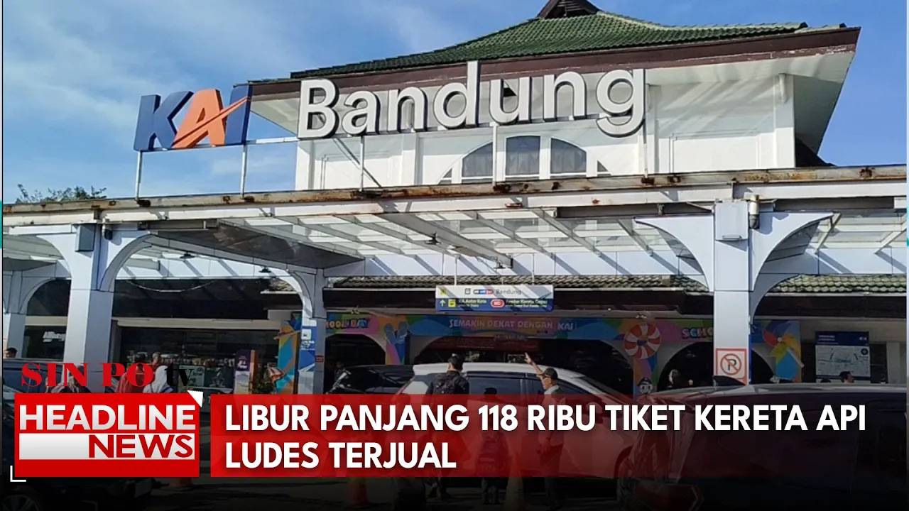 Libur Panjang, 118 Ribu Tiket Kereta Api Ludes Terjual