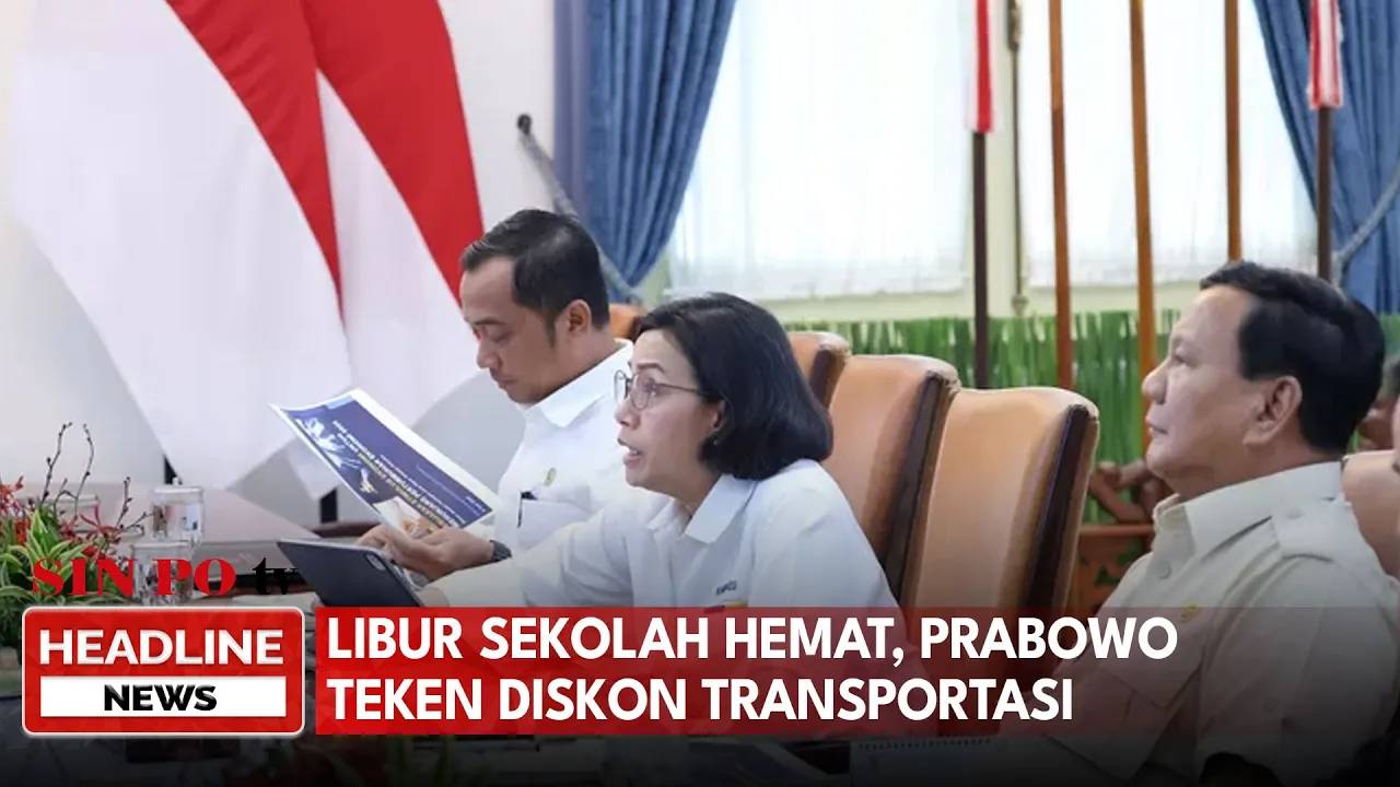 Libur Sekolah Hemat, Prabowo Teken Diskon Transportasi