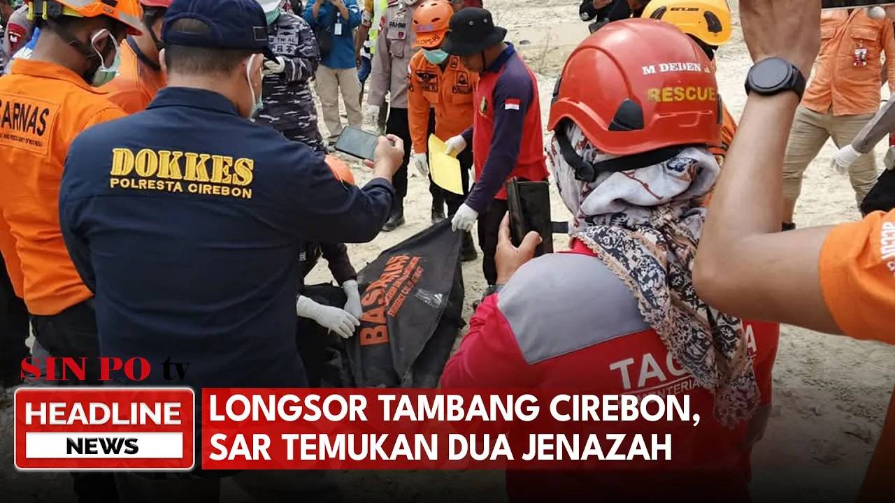 Longsor Tambang Cirebon, Sar Temukan 2 Jenazah