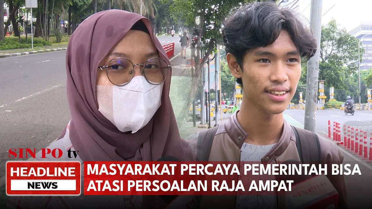 Masyarakat Percaya Pemerintah Bisa Atasi Persoalan Raja Ampat