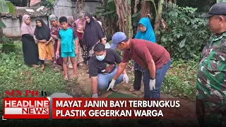 Mayat Janin Bayi Terbungkus Plastik Gegerkan Warga