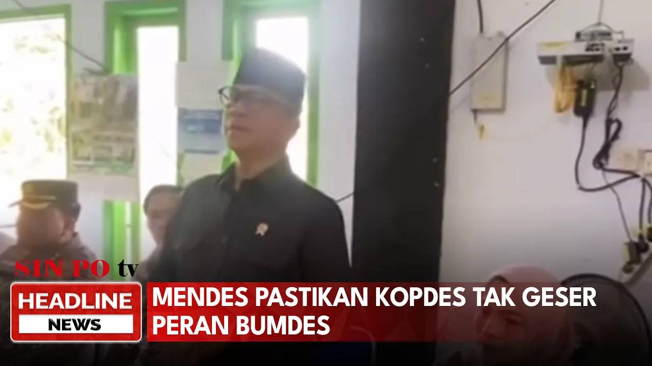 Mendes Pastikan Kopdes Tak Geser Peran BUMDes