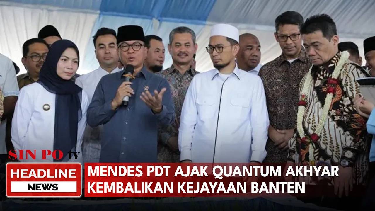 Mendes PDT Ajak Quantum Akhyar Kembalikan Kejayaan Banten