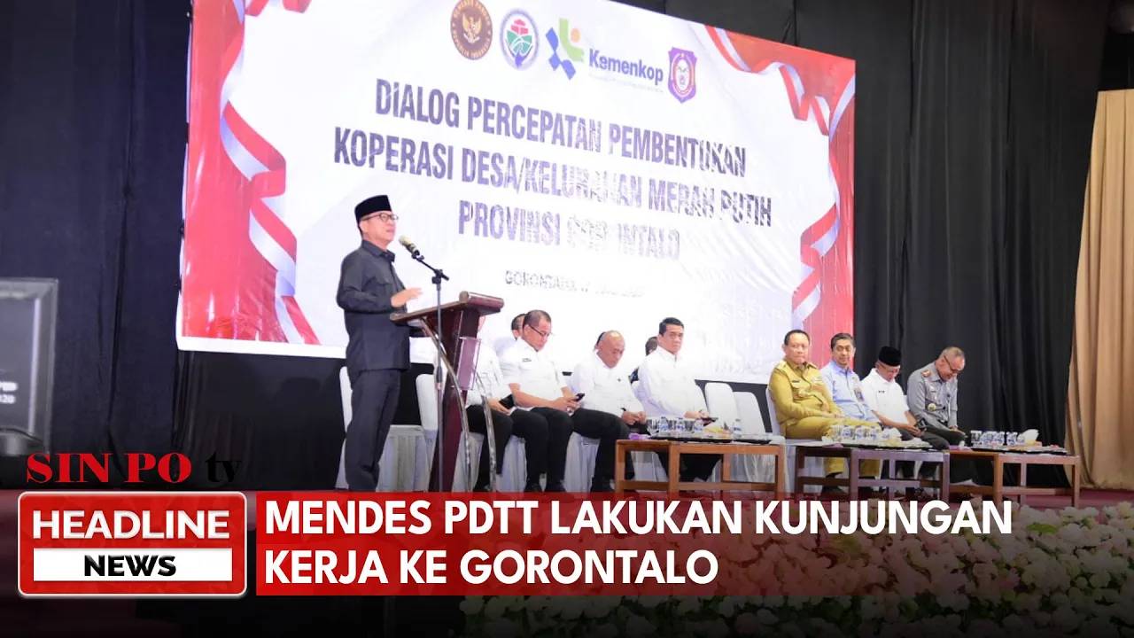 Mendes PDTT Lakukan Kunjungan Kerja ke Gorontalo