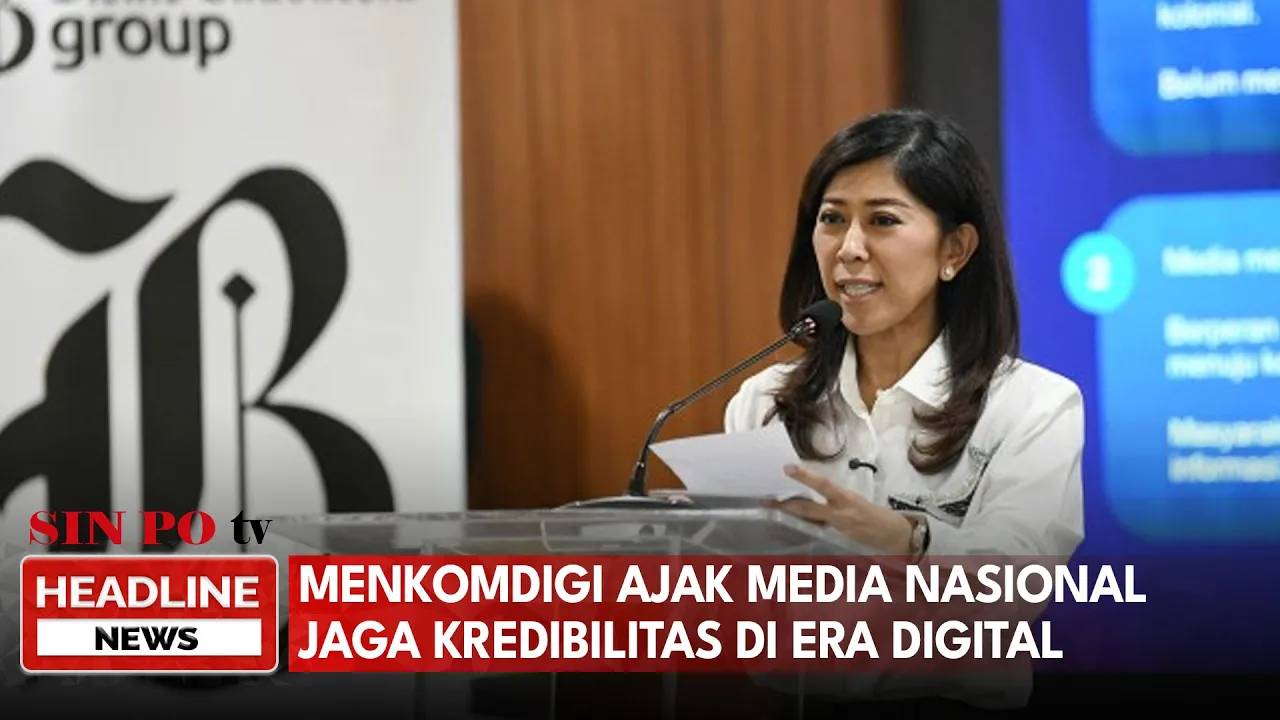 Menkomdigi Ajak Media Nasional Jaga Kredibilitas Di Era Digital