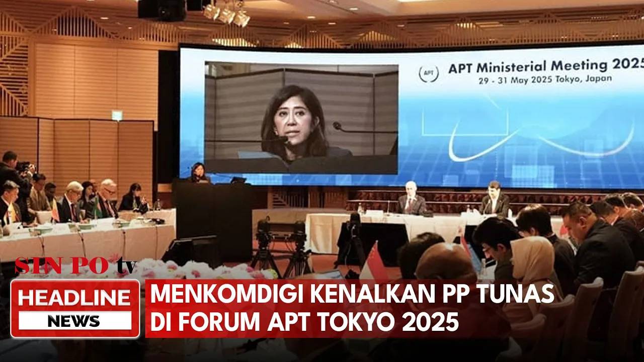 Menkomdigi Kenalkan PP TUNAS di Forum APT Tokyo 2025