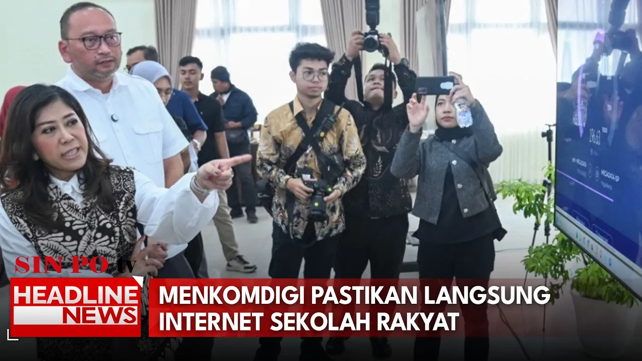 Menkomdigi Pastikan Langsung Internet Sekolah Rakyat