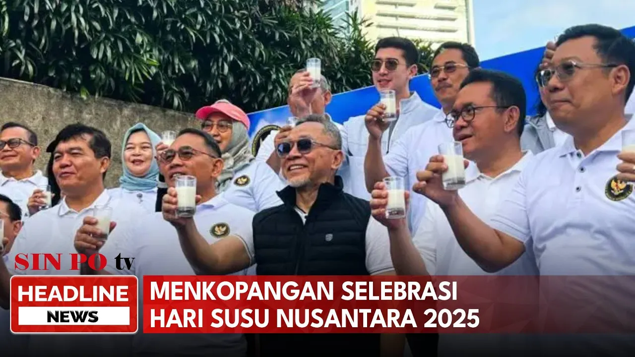 Menkopangan Selebrasi Hari Susu Nusantara 2025