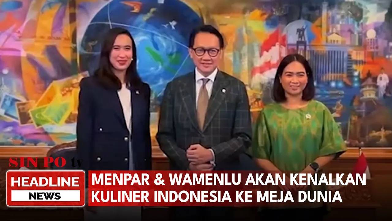 Menpar & Wamenlu Akan Kenalkan Kuliner Indonesia Ke Meja Dunia