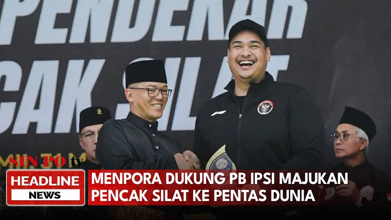 Menpora Dukung PB IPSI Majukan Pencak Silat Ke Pentas Dunia