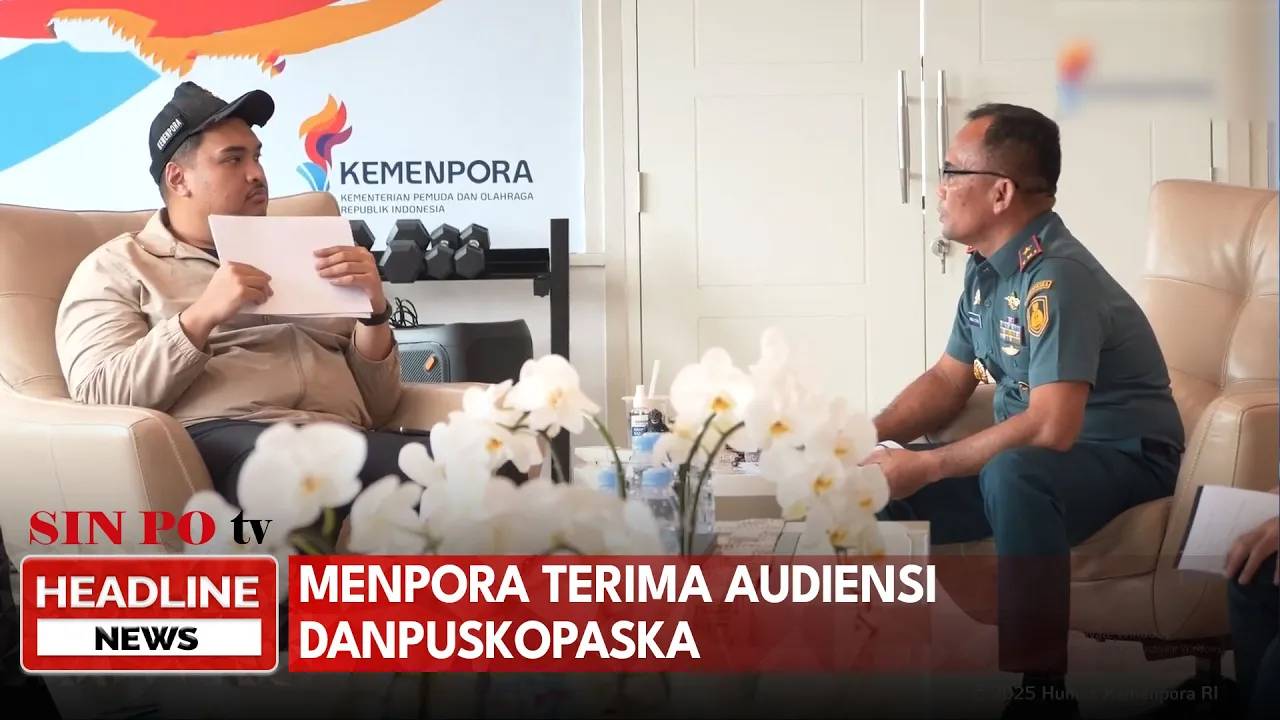 Menpora Terima Audiensi Danpuskopaska