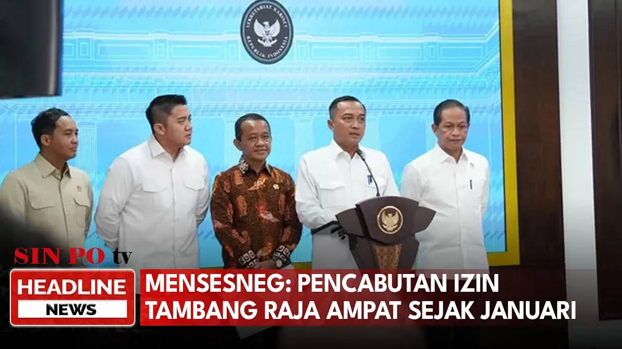 Mensesneg: Pencabutan Izin Tambang Raja Ampat Sejak Januari