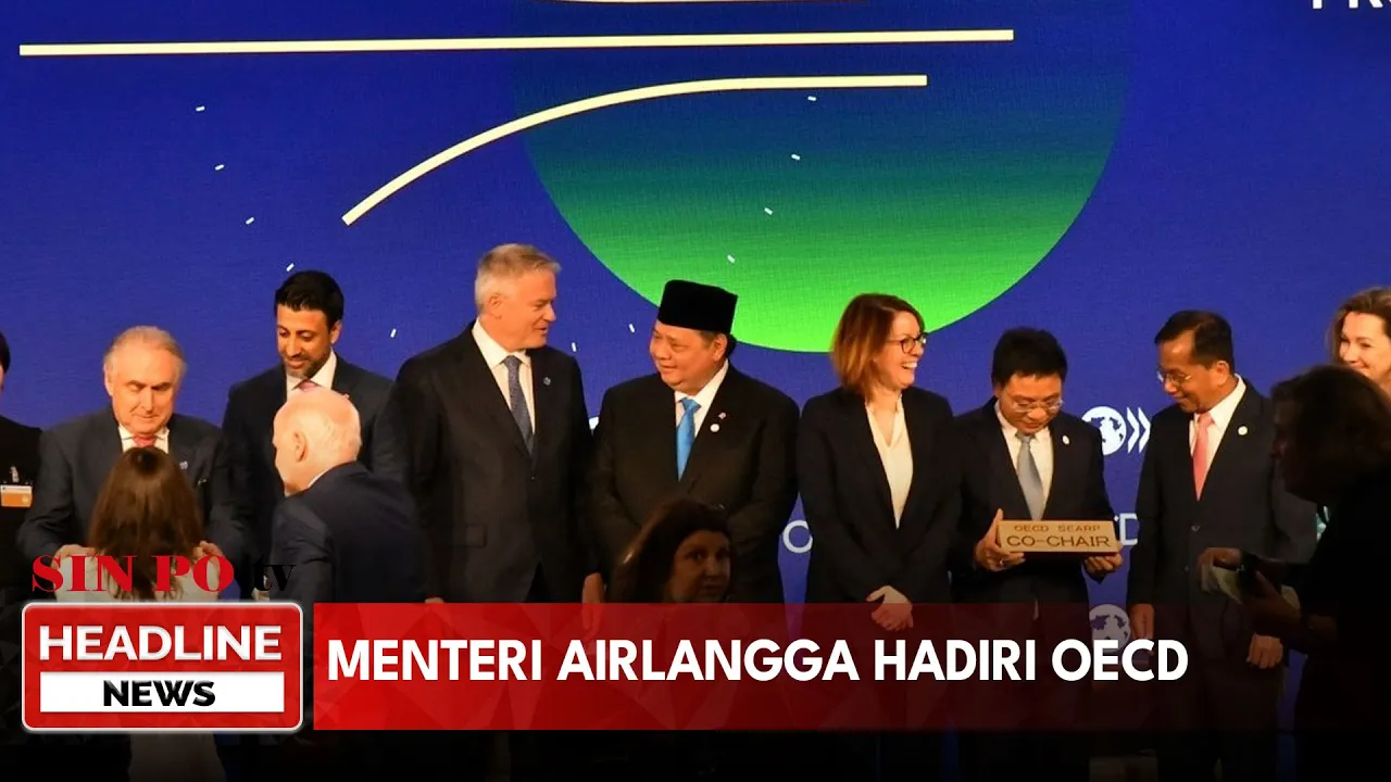 Menteri Airlangga Hadiri OECD