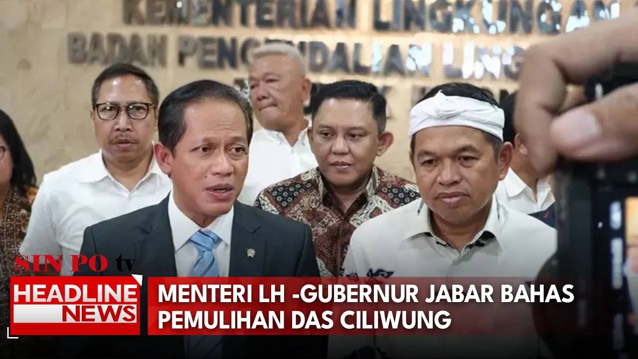 Menteri LH - Gubernur Jabar Bahas Pemulihan DAS Ciliwung