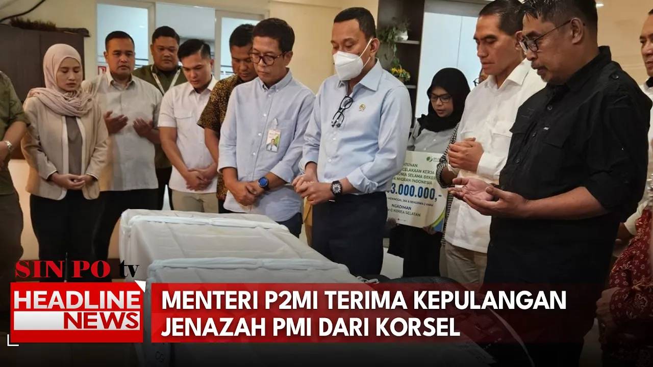 Menteri P2MI Terima Kepulangan Jenazah PMI dari Korsel