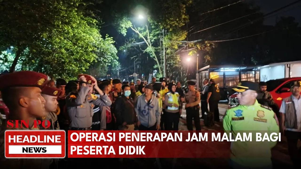 Operasi Penerapan Jam Malam bagi Peserta Didik