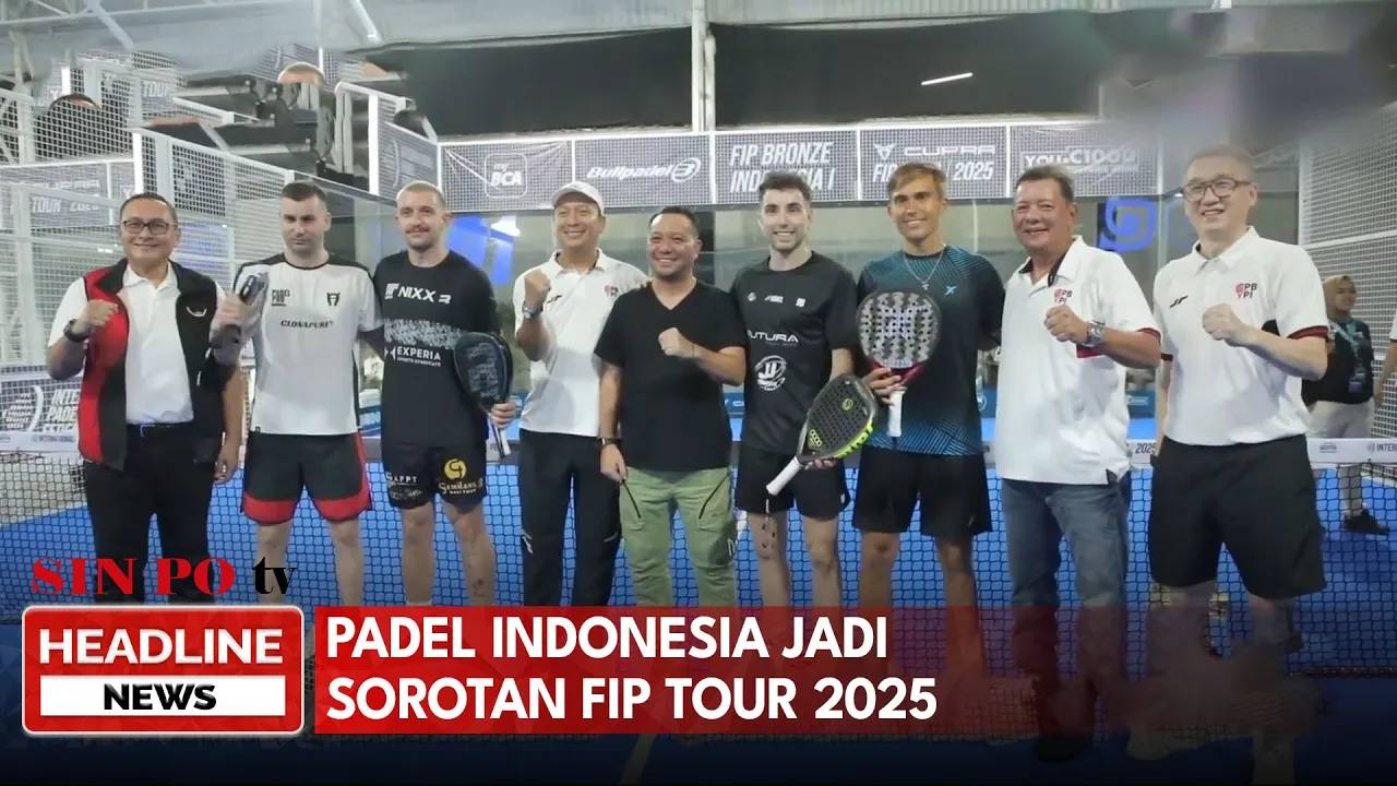 Padel Indonesia Jadi Sorotan FIP Tour 2025