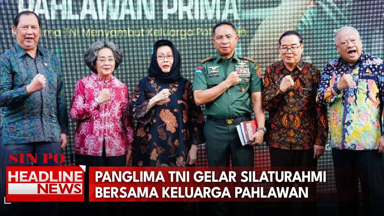 Panglima TNI Gelar Silaturahmi Bersama Keluarga Pahlawan