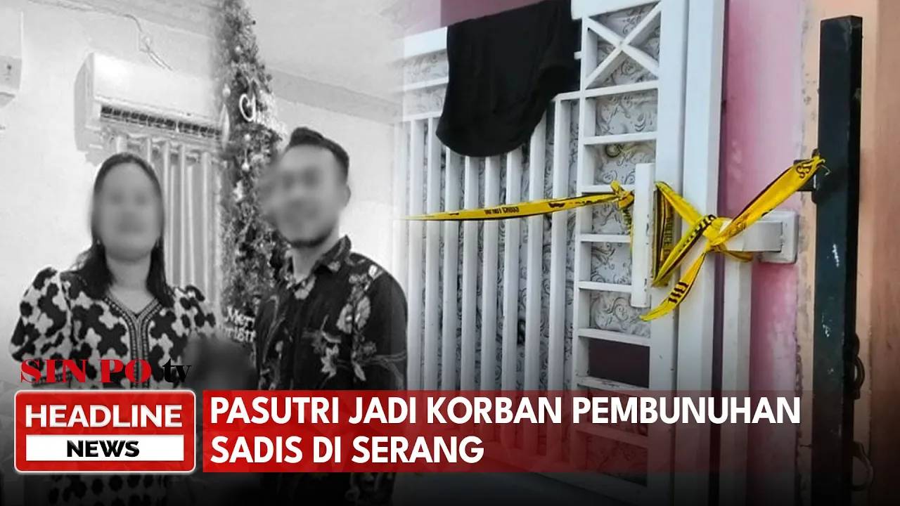Pasutri Jadi Korban Pembunuhan Sadis Di Serang