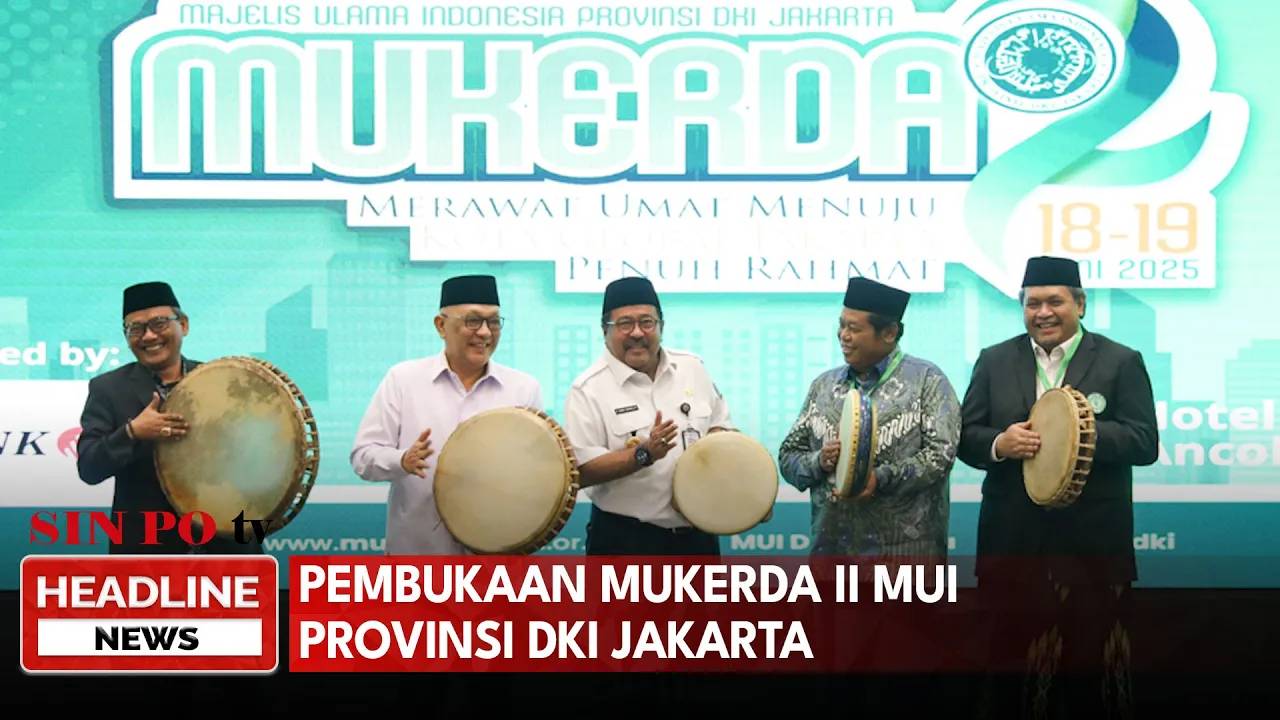 Pembukaan Mukerda II MUI Provinsi DKI Jakarta