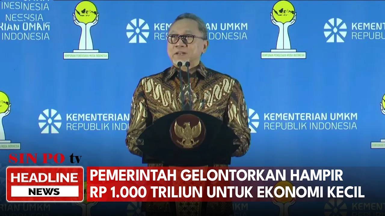 Pemerintah Gelontorkan Hampir Rp1.000 Triliun Untuk Ekonomi Kecil