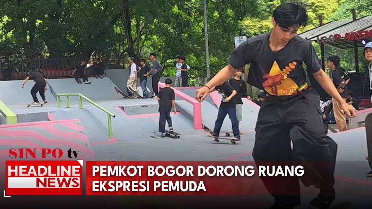 Pemkot Bogor Dorong Ruang Ekspresi Pemuda lewat Skateboarding Day 2025