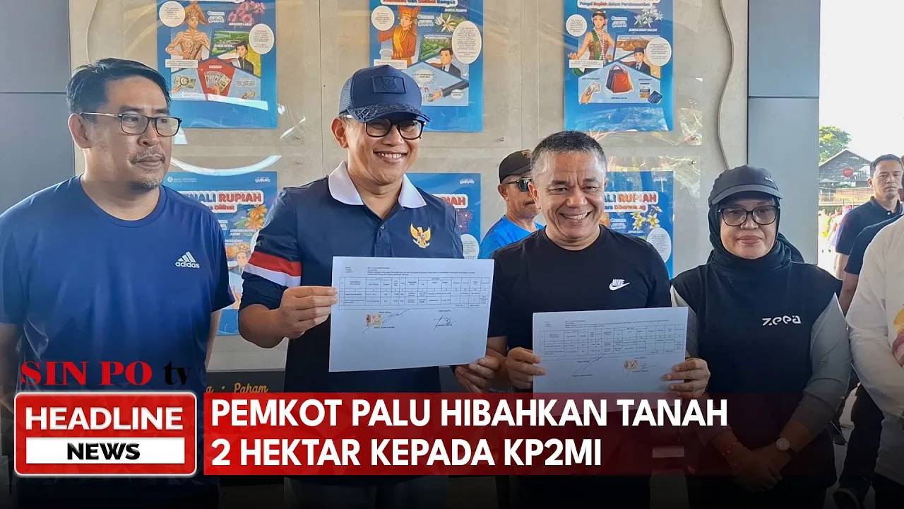 Pemkot Palu Hibahkan Tanah 2 Hektar Kepada KP2MI