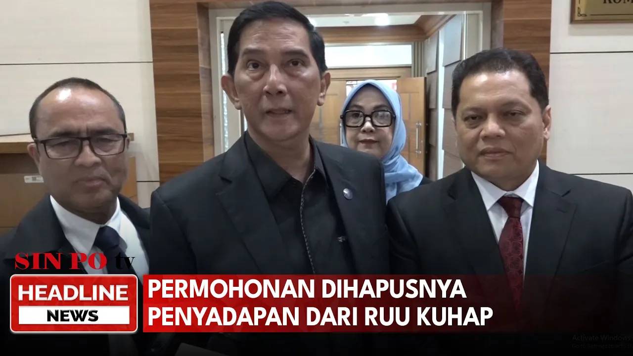 Pemohonan Dihapusnya Penyadapan Dari RUU KUHAP