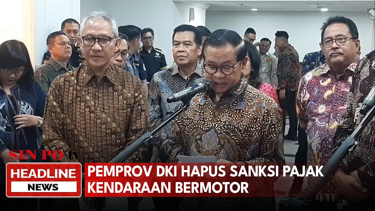 Pemprov DKI Hapus Sanksi Pajak Kendaraan Bermotor