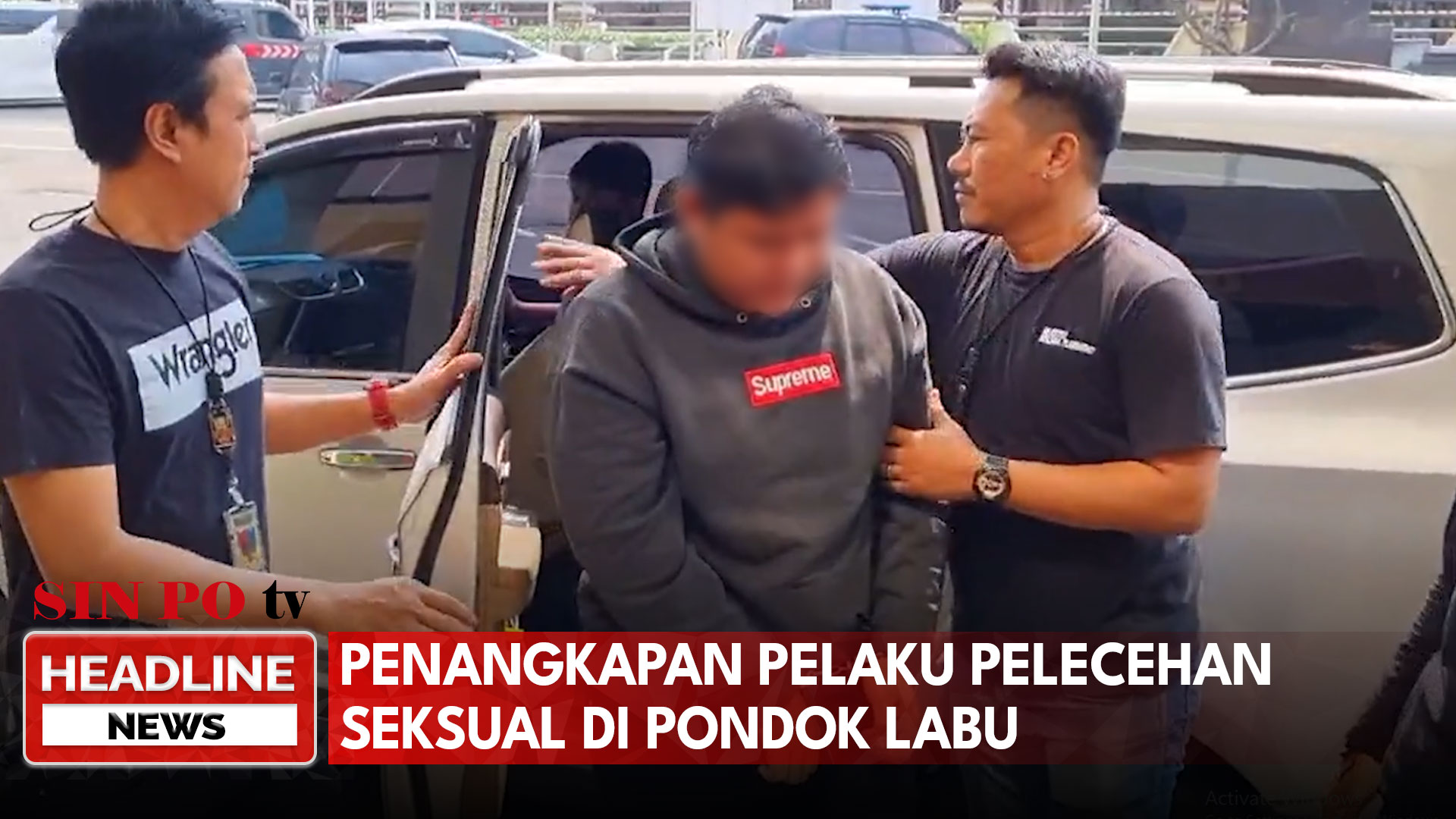 Penangkapan Pelaku Pelecehan Seksual di Pondok Labu