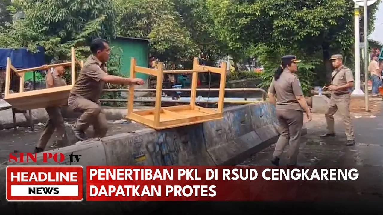 Penertiban PKL di RSUD Cengkareng Dapatkan Protes