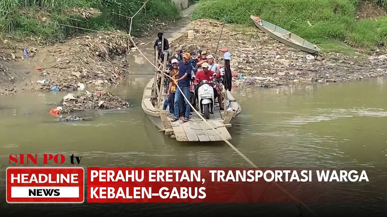 Perahu Eretan, Transportasi Warga Kebalen–Gabus Pangkas Jarak 5 Kilometer