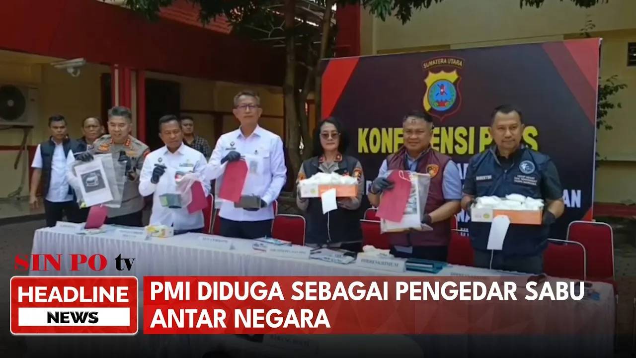 PMI Diduga Sebagai Pengedar Sabu Antar Negara