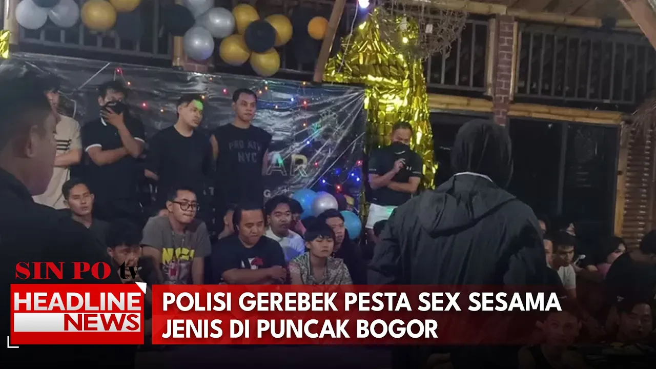 Polisi Grebek Pesta Sesama Jenis Di Puncak Bogor