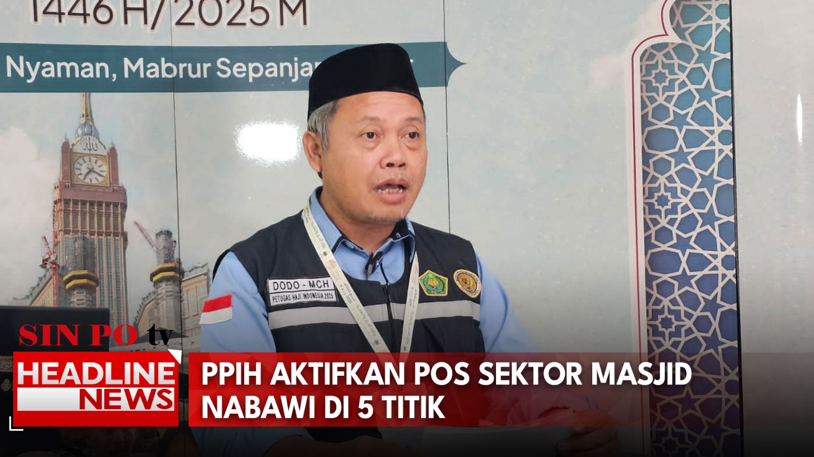 PPIH Aktifkan Pos Sektor Masjid Nabawi di 5 Titik