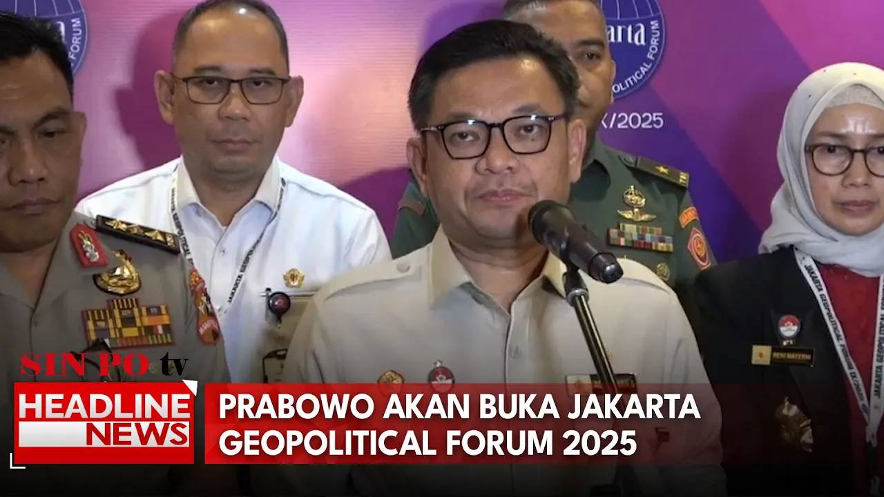 Prabowo Akan Buka Jakarta Geopolitical Forum 2025