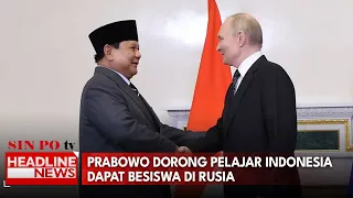 Prabowo Dorong Pelajar Indonesia Dapat Beasiswa di Rusia
