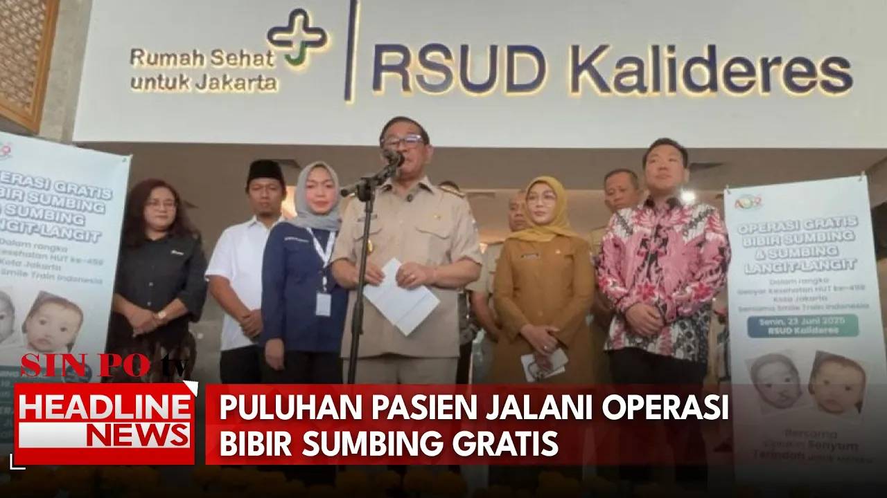 Puluhan Pasien Jalani Operasi Bibir Sumbing Gratis